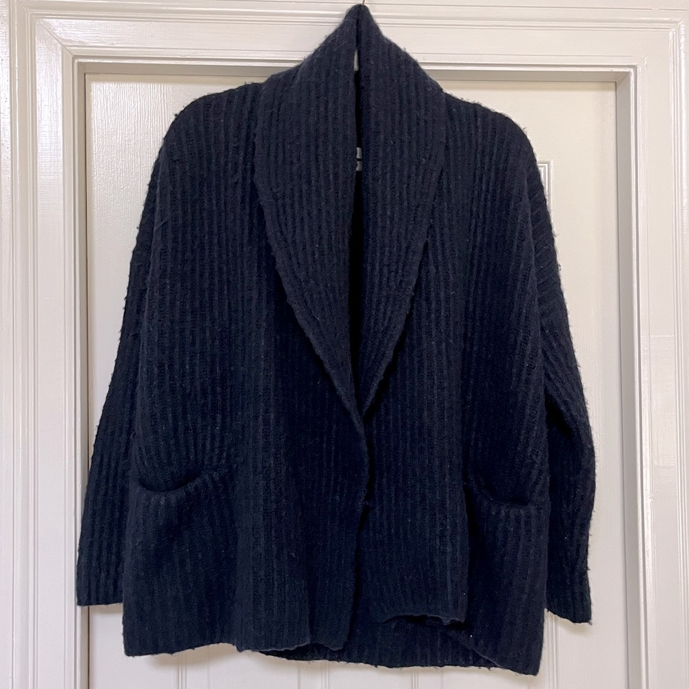 Vince Navy Chunky Sweater